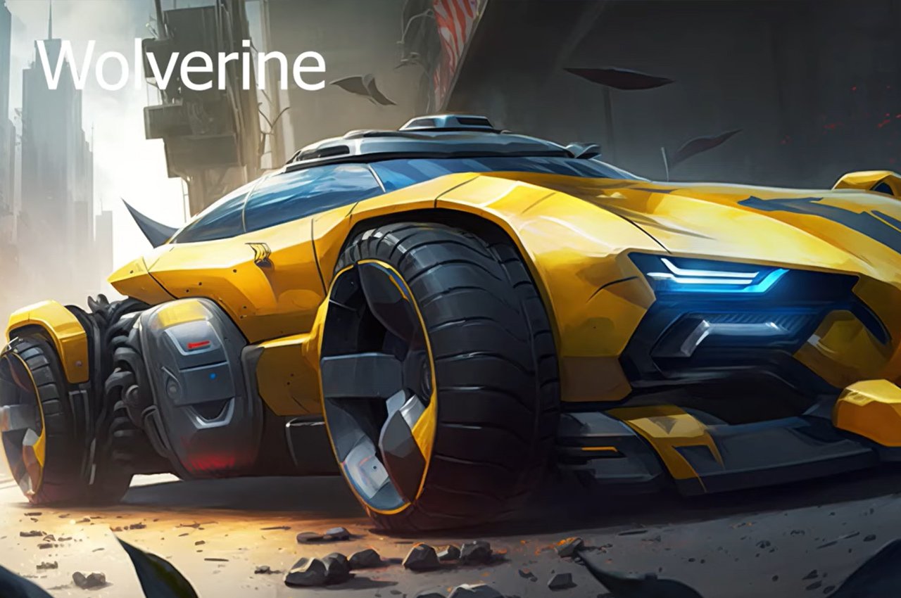 artificial intelligence，AI generation，conceptual design，science fiction，Marvel，automobile，