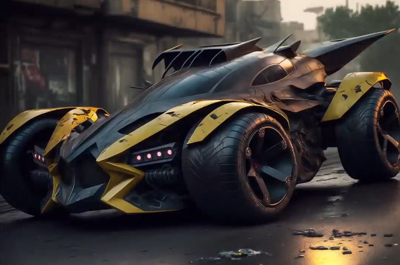 artificial intelligence，AI generation，conceptual design，science fiction，Marvel，automobile，
