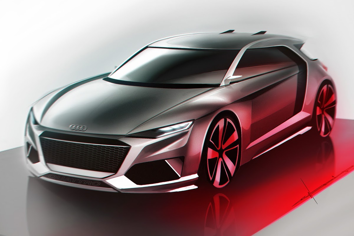 Hand drawn car，suv，Computer rendering，Digital art，