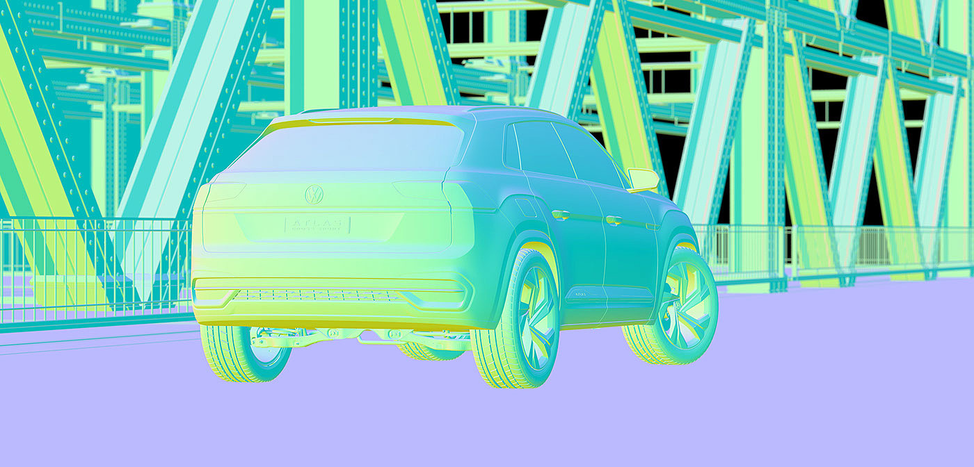 汽车设计，数字艺术，建模渲染，