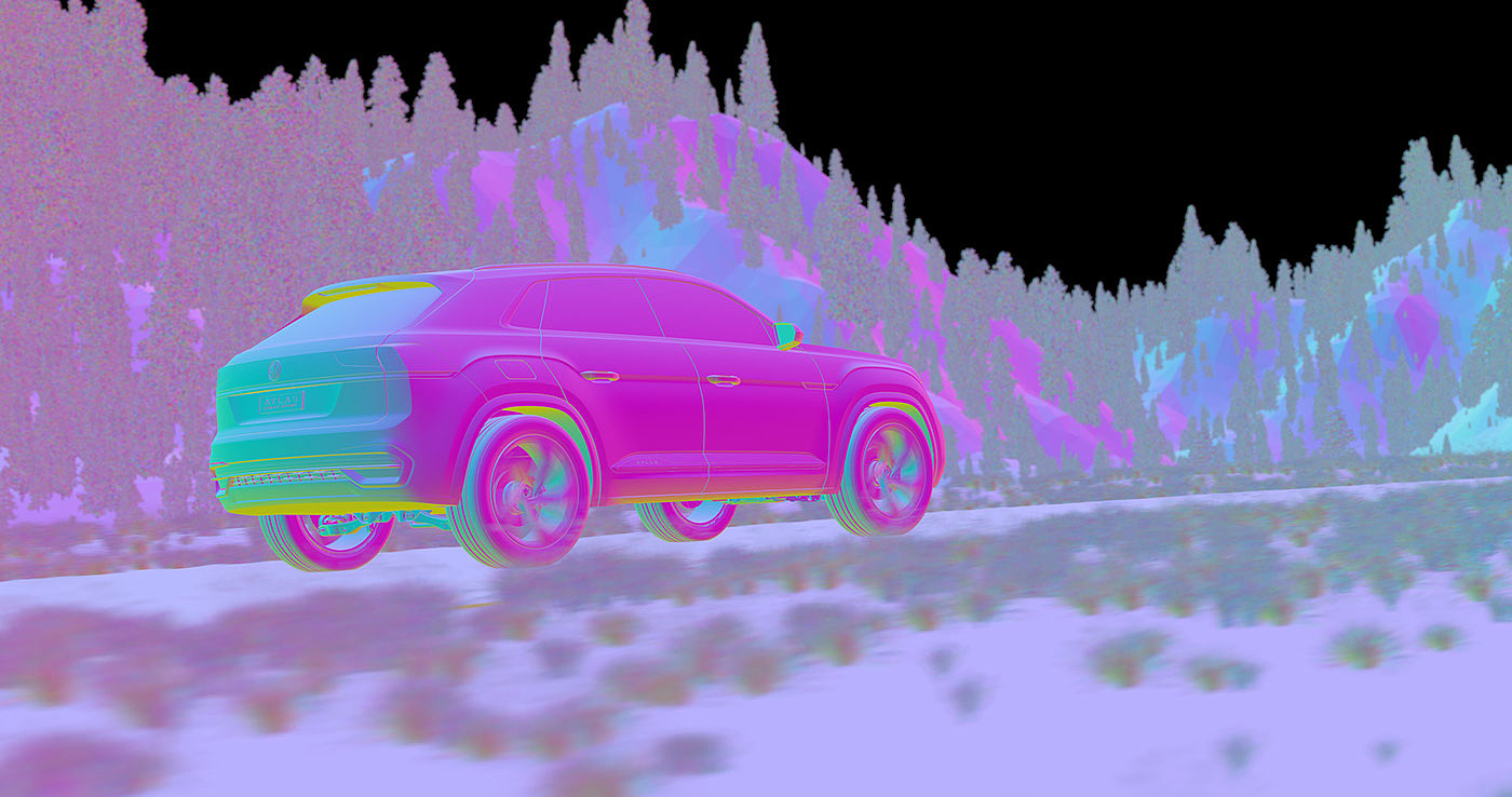 Automobile design，Digital art，Modeling and rendering，