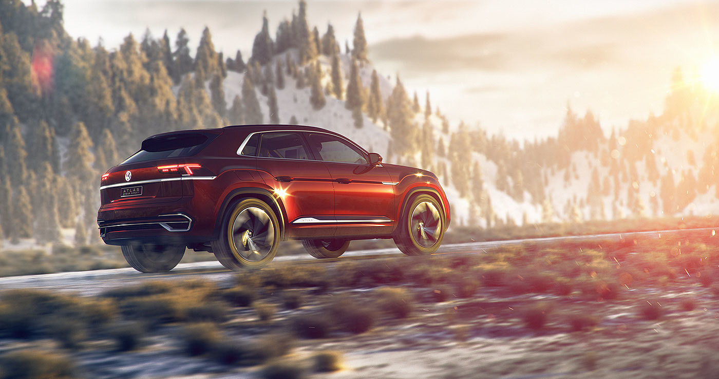 Automobile design，Digital art，Modeling and rendering，