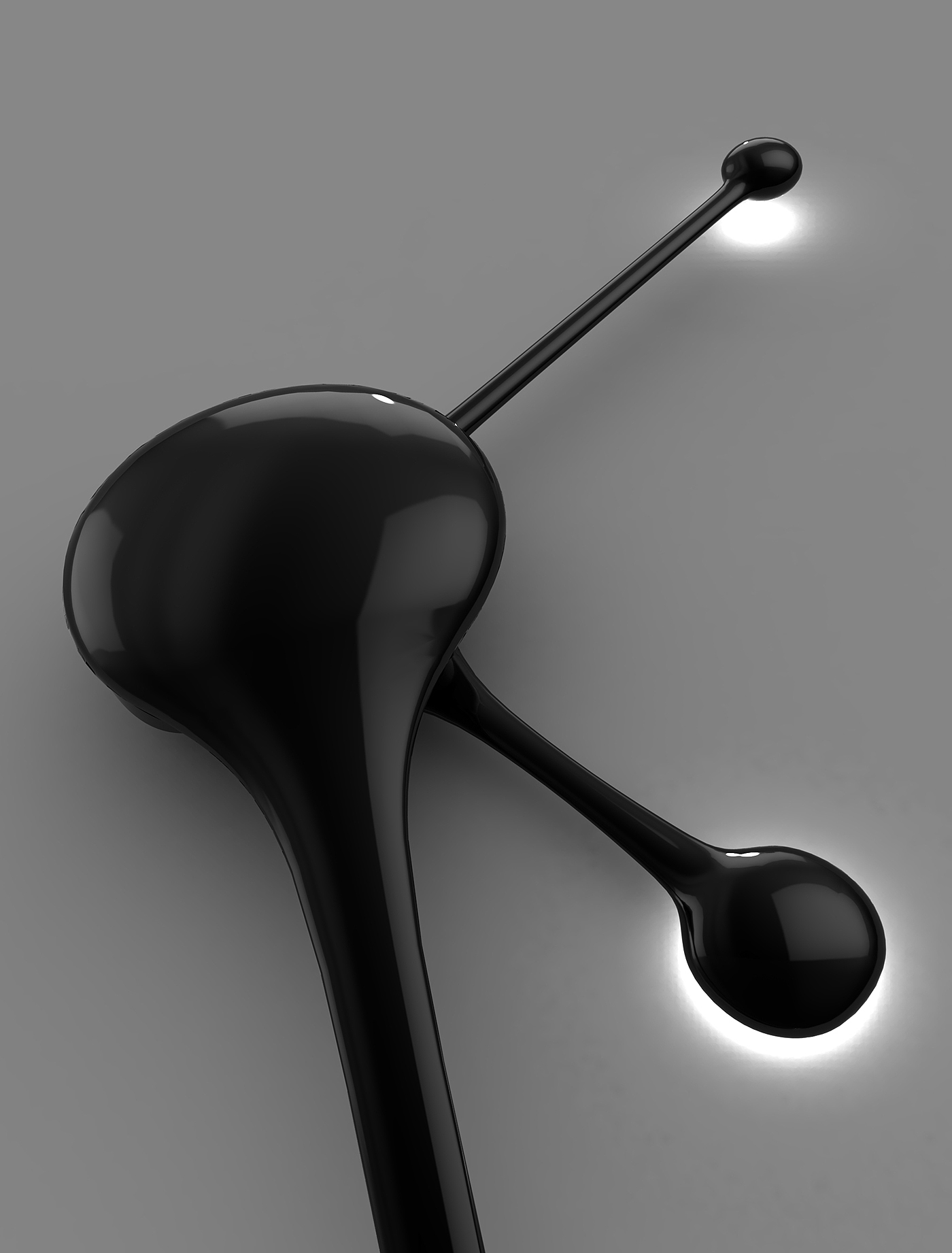 PENDULUM，luminescence，black，Wall clock，