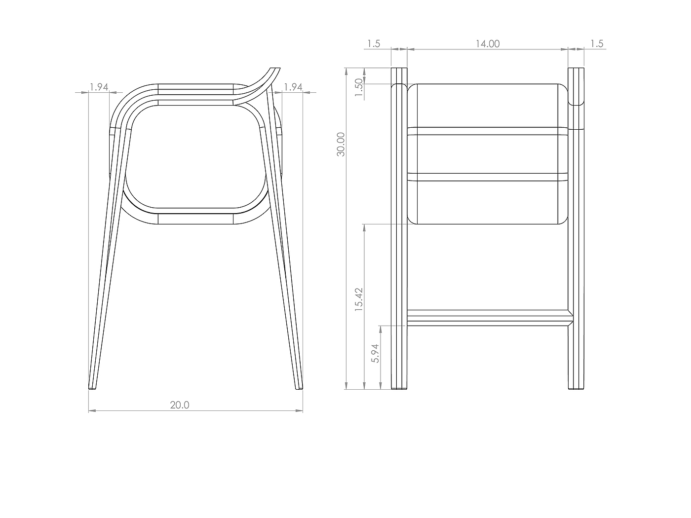 chair，woodiness，product design，sketch，