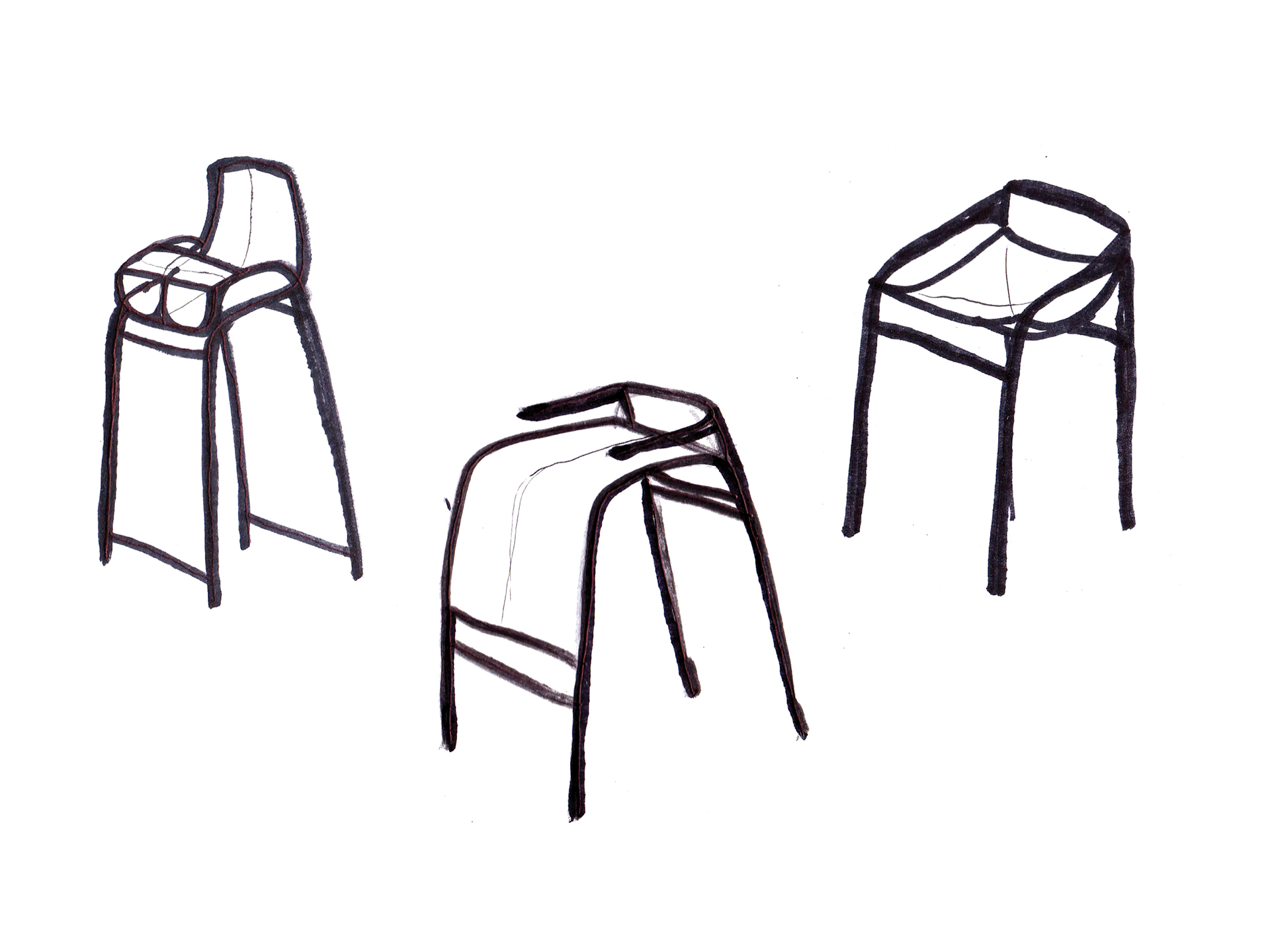 chair，woodiness，product design，sketch，