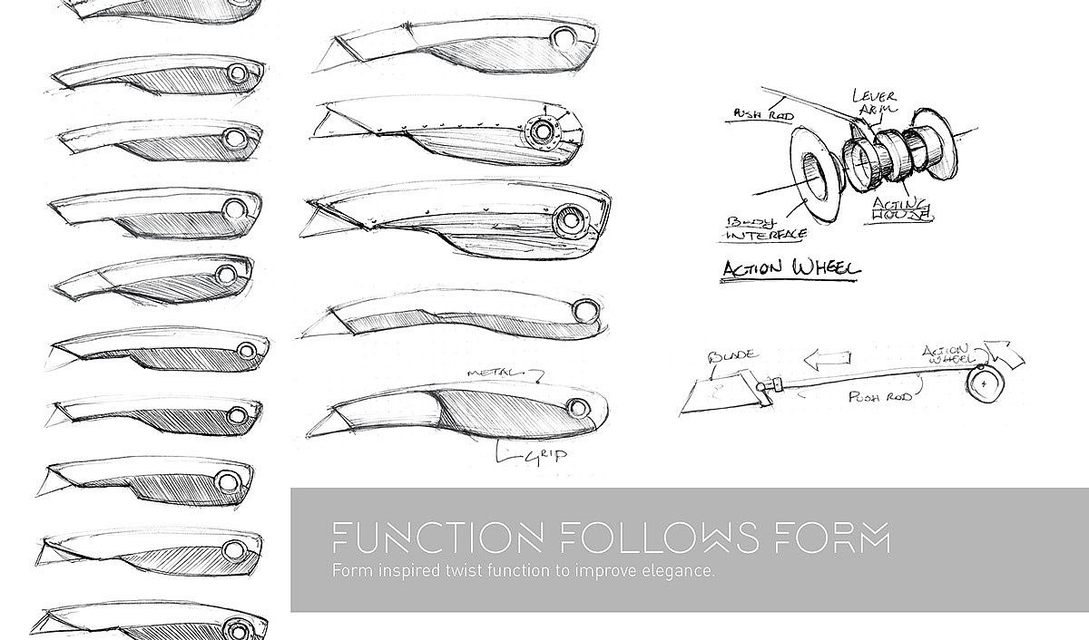 工业设计，产品设计，手持工具，刀，切割，