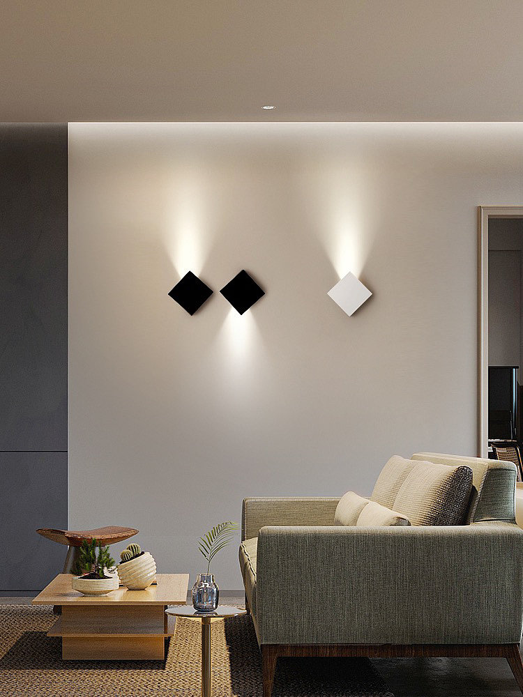 Mona Lisa Optical Wall Lamp Series: Elegant and Quiet，