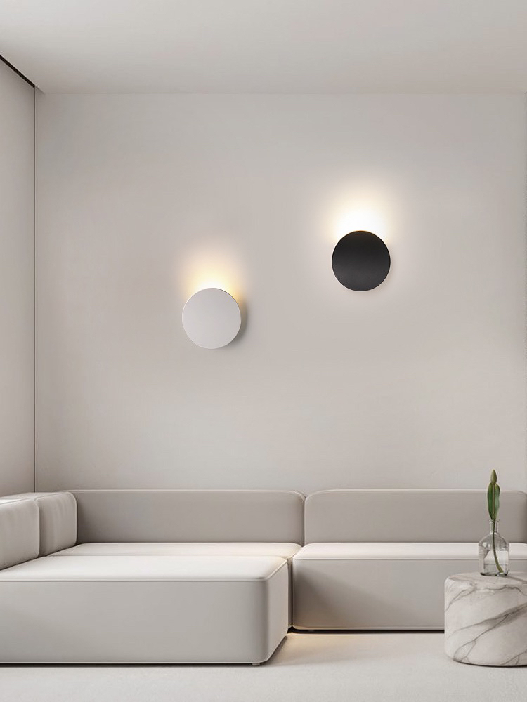 Mona Lisa Optical Wall Lamp Series: Elegant and Quiet，