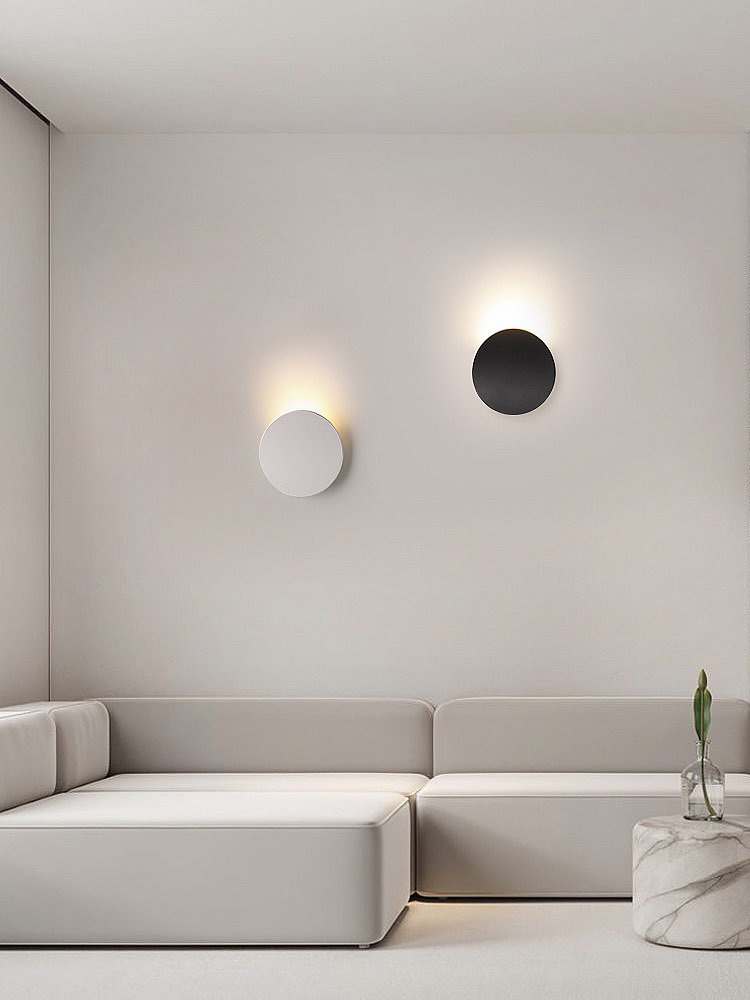 Mona Lisa Optical Wall Lamp Series: Elegant and Quiet，