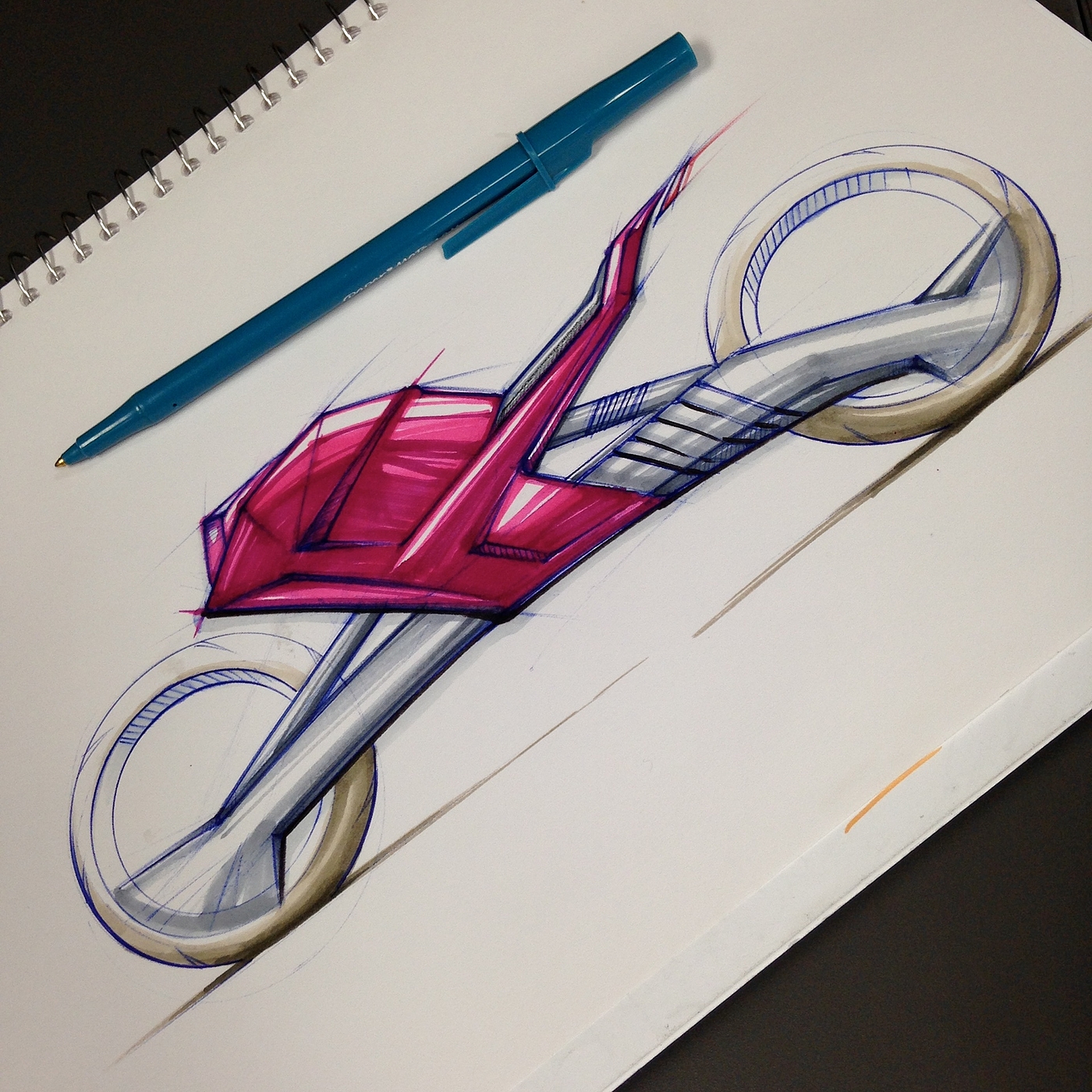 Hand drawn，sketch，Automatic design，Colored lead，