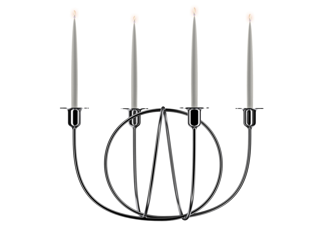 balance，Candlestick，product design，bend，