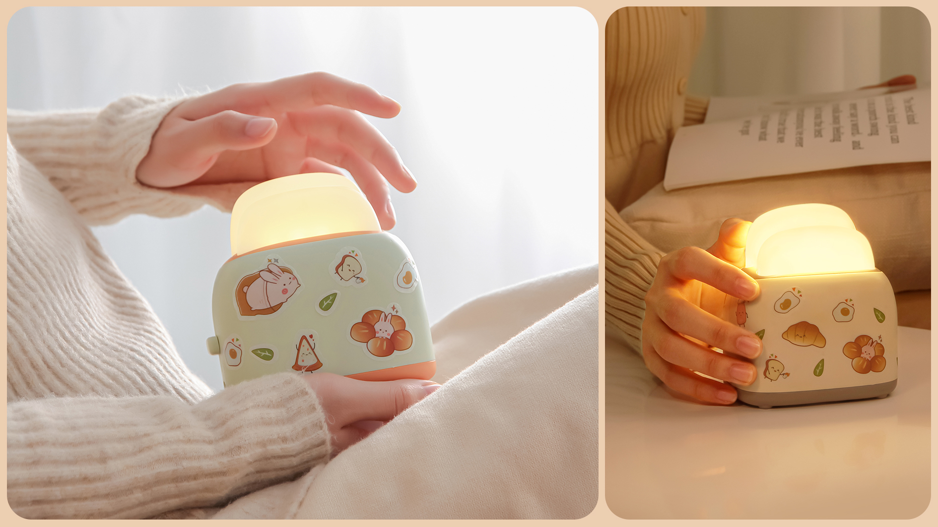 Personal works collection，lovely，Night light，