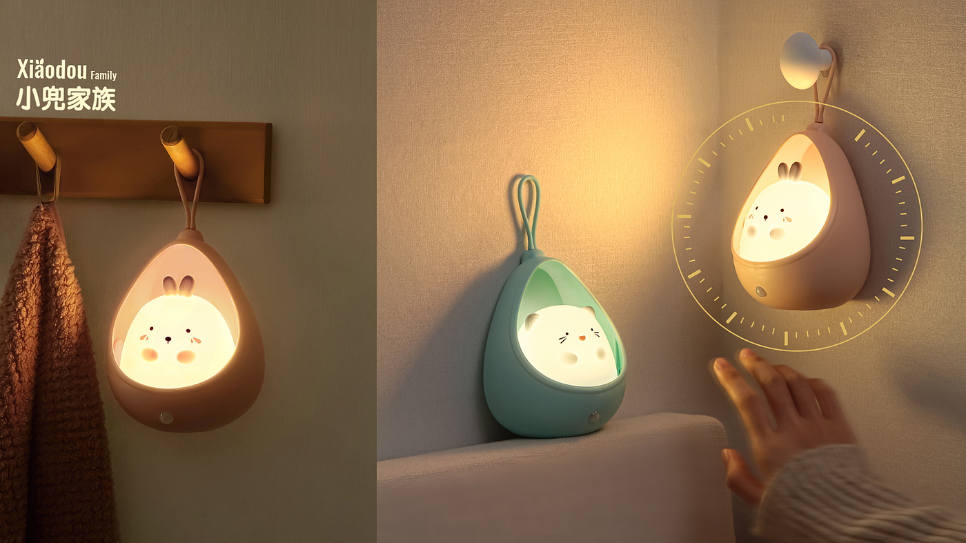 Personal works collection，lovely，Night light，