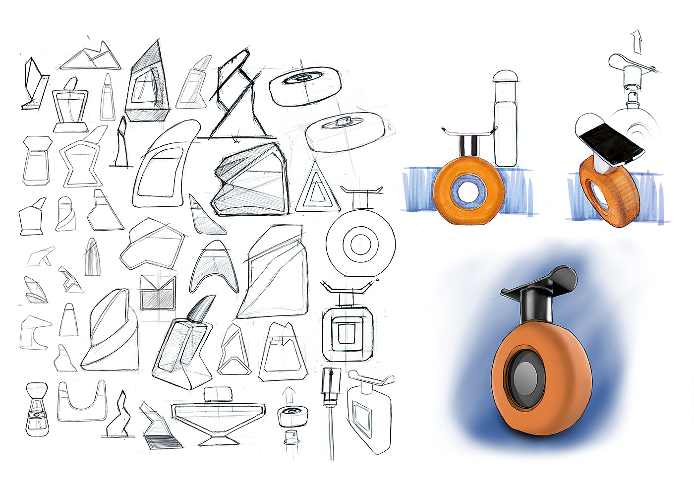 product design，Perfume bottle，Inspiration and creativity，