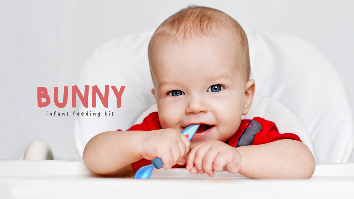 Baby Care，tableware，Can be assembled，BUNNY，