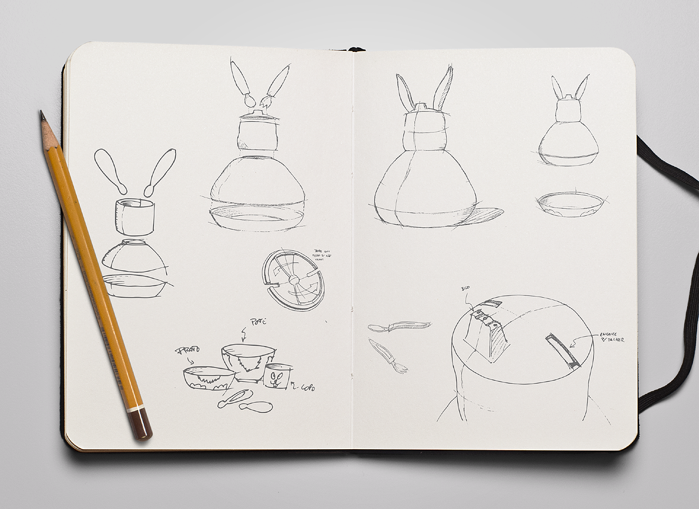 Baby Care，tableware，Can be assembled，BUNNY，
