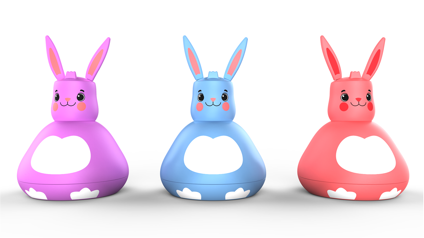 Baby Care，tableware，Can be assembled，BUNNY，