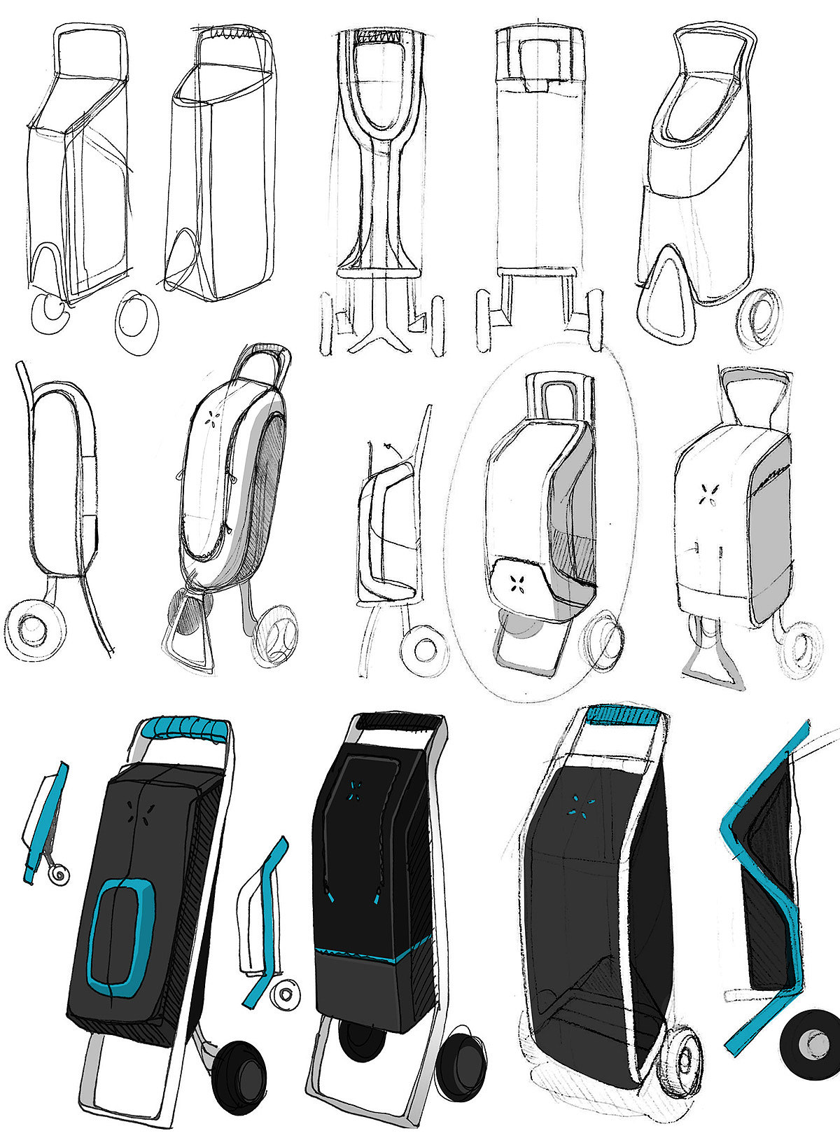 garden cart，Multipurpose，sense of modernity，