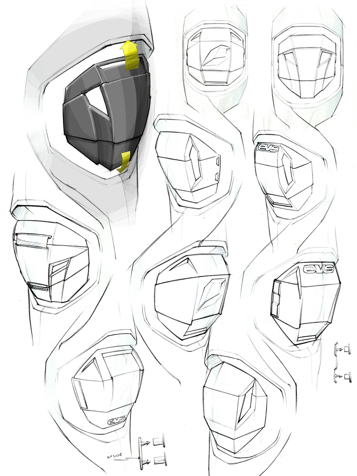 Bracket，Knee joint，aluminium，EVS，strong，