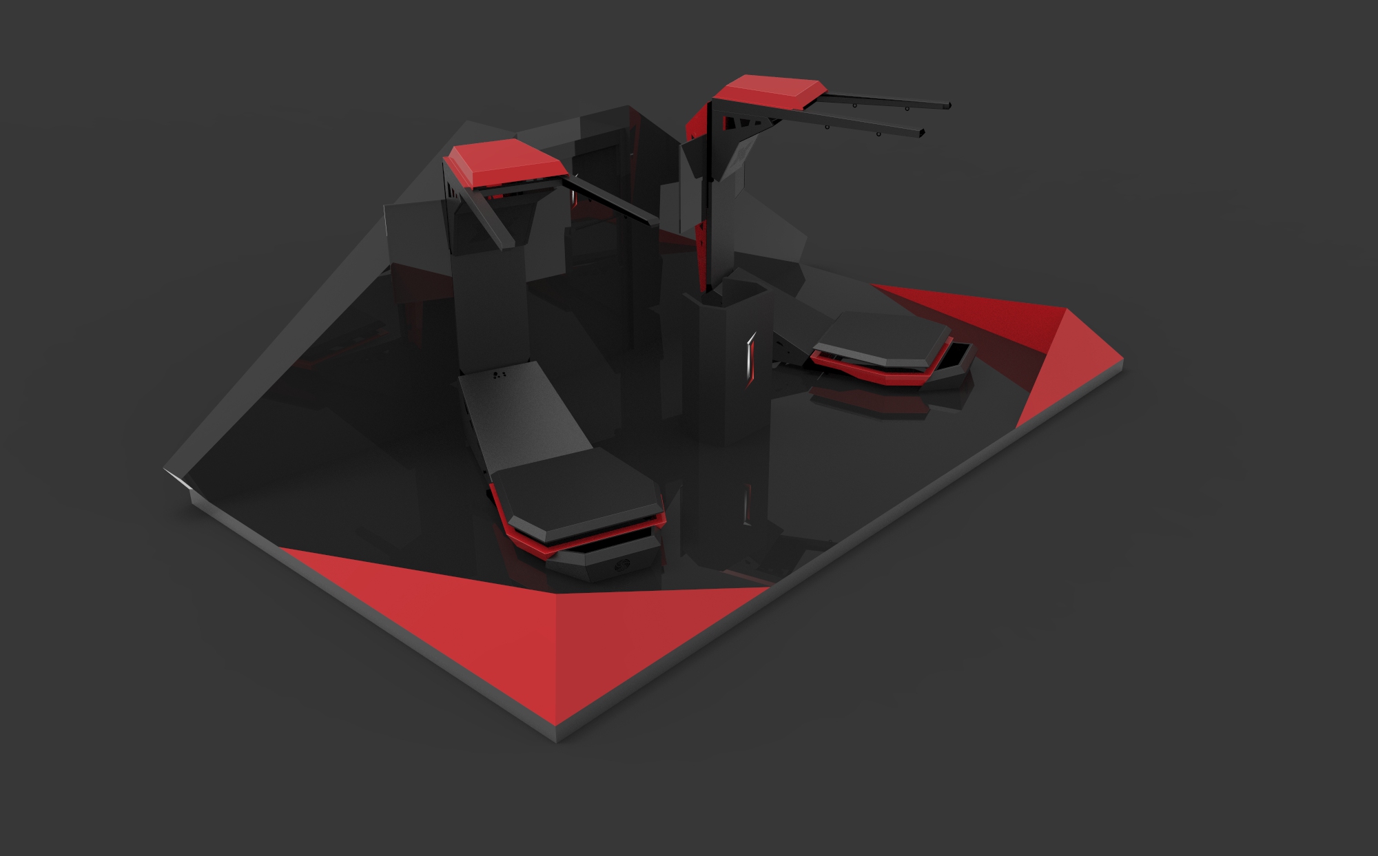 Experience device，vr，sporting facilities，industrial design，product，