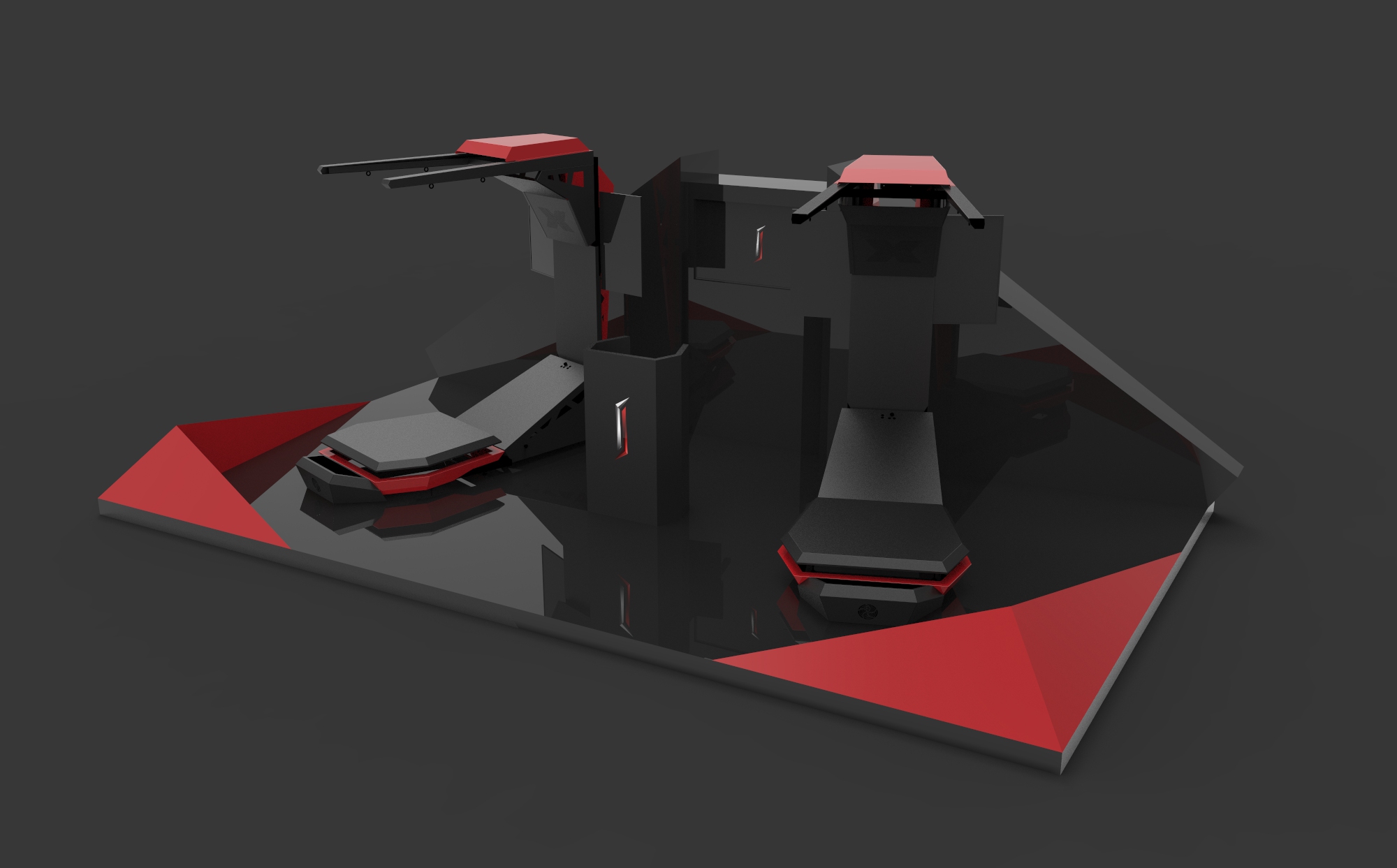 Experience device，vr，sporting facilities，industrial design，product，