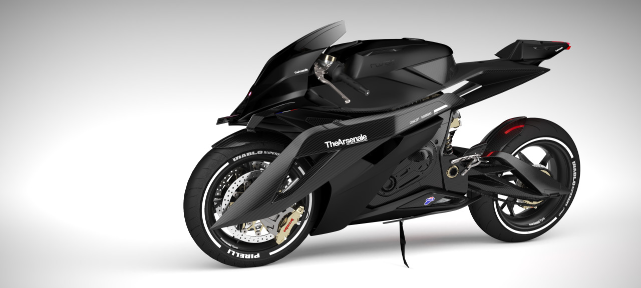 vehicle，concept，black，motorcycle，