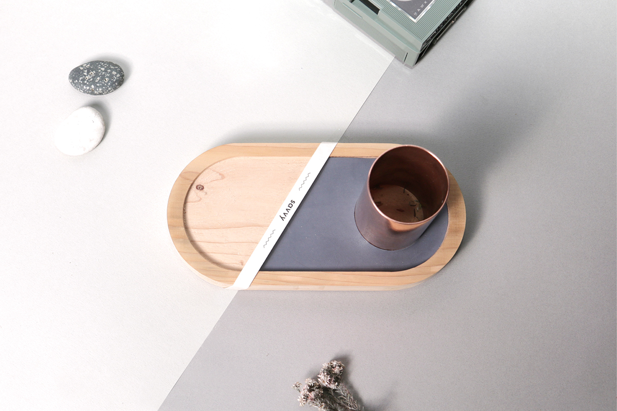 Savvy，second-hand，mirror，Tray，wood，