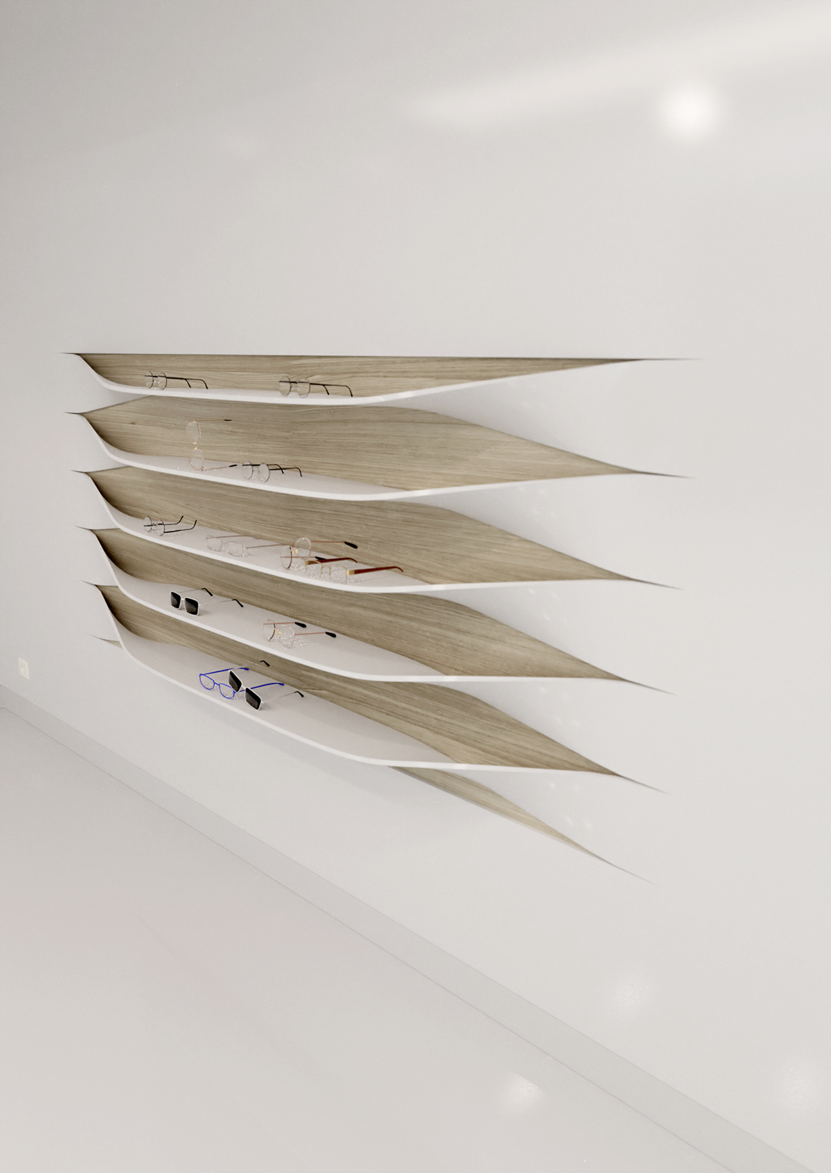 conceptual design，goods shelves，product design，industrial design，