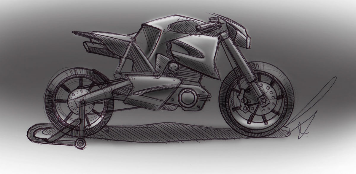 vehicle，motorcycle，conceptual design，industrial design，