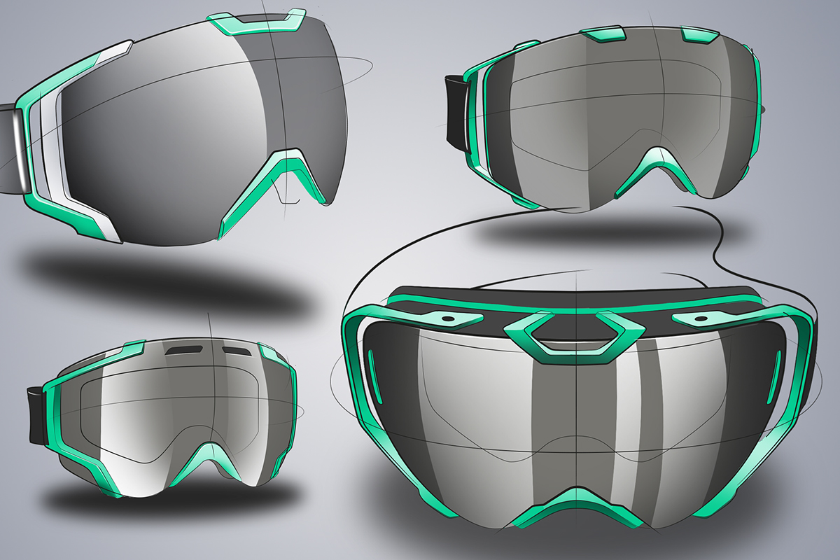 glasses，winter，ROSSIGNOL，skiing，motion，