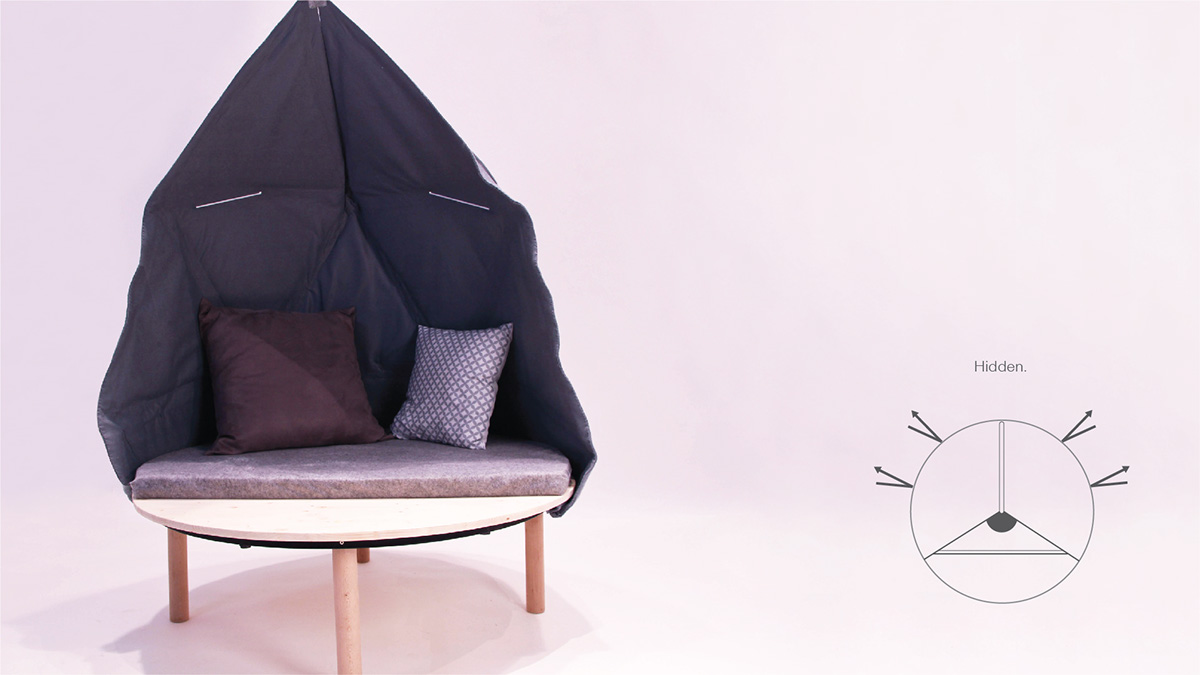 furniture，product design，originality，Tent sofa，