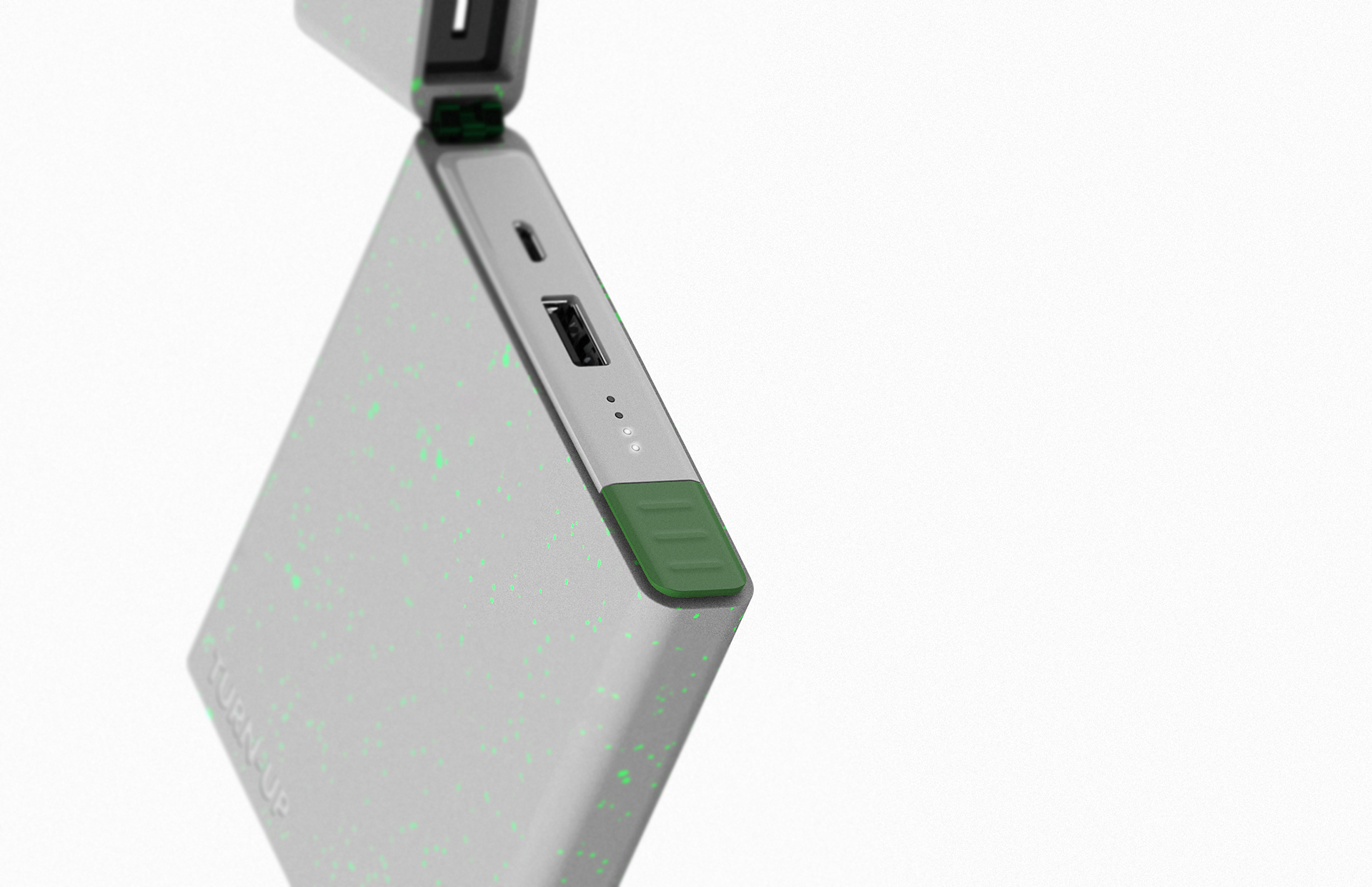 product design，intelligence，"TURN-UP"，portable source，Power bank，