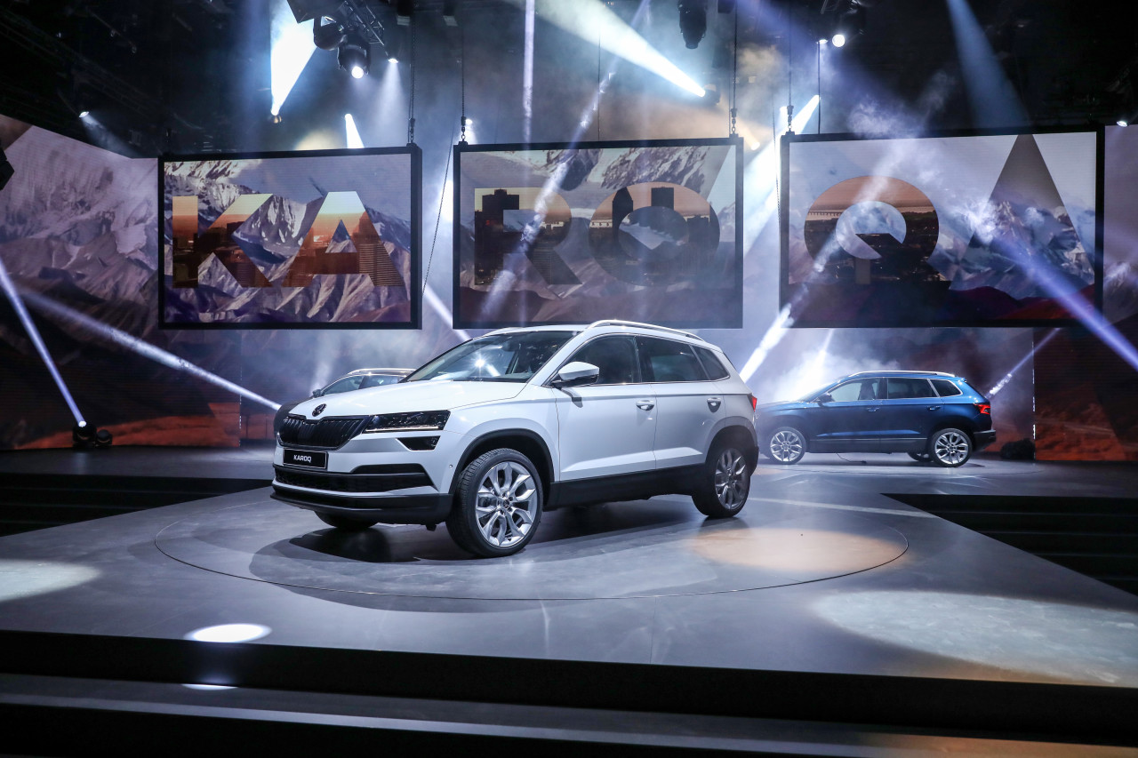 silver，Automatic design，suv，SKODA，