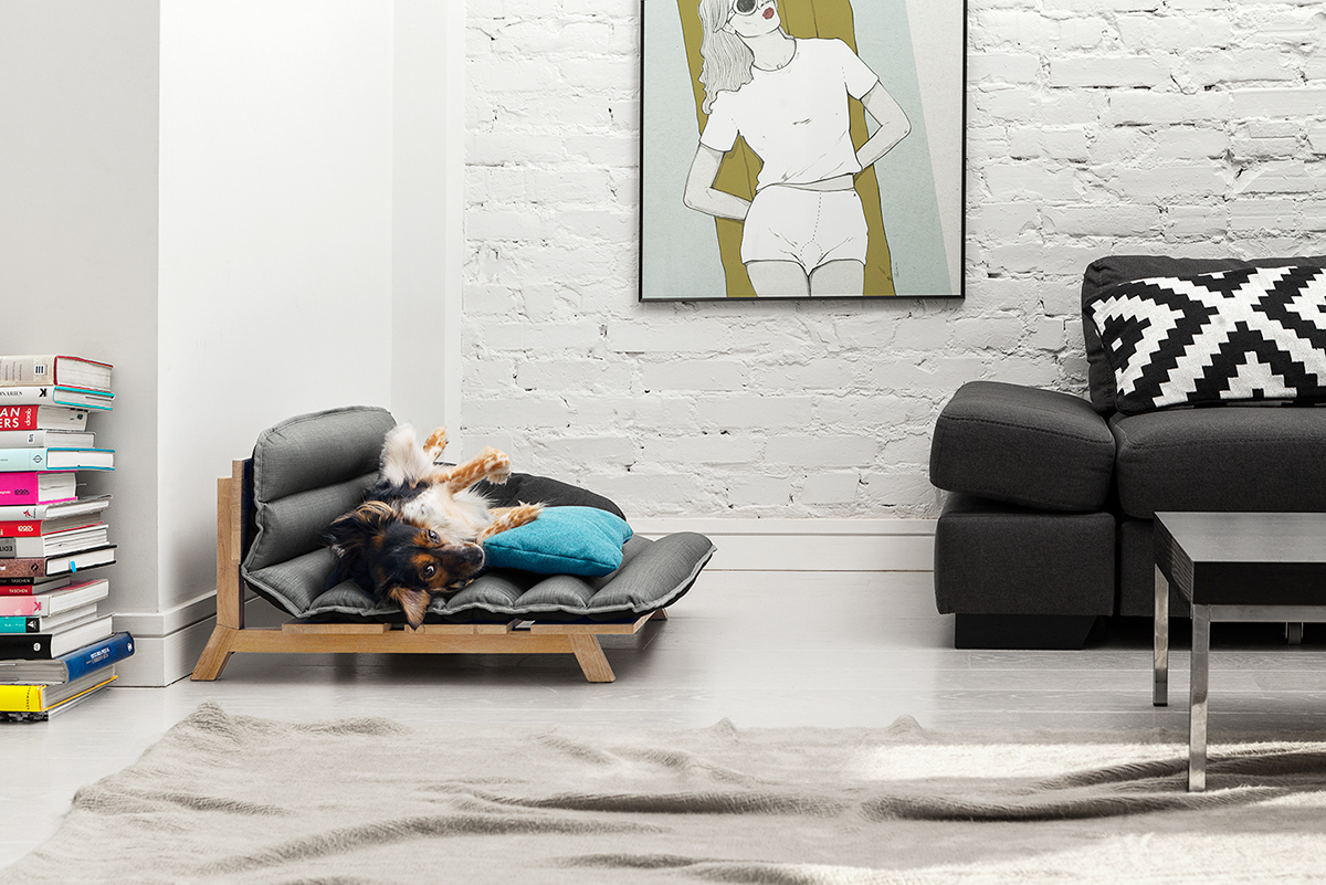 Bed，dog，waterproof，Oak frame，Kordula mattress filled with PU foam，Name，