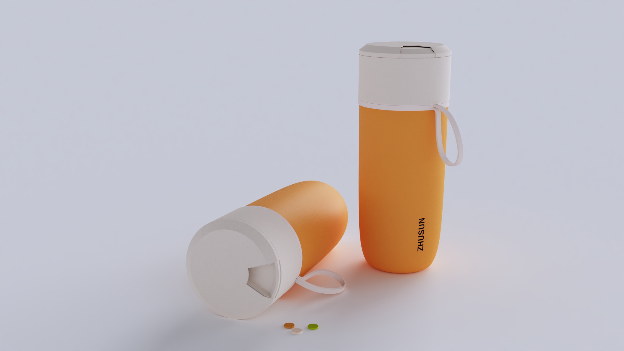 pill，glass，Water cup，