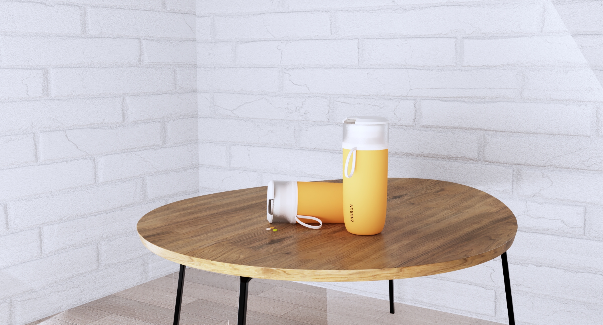 pill，glass，Water cup，