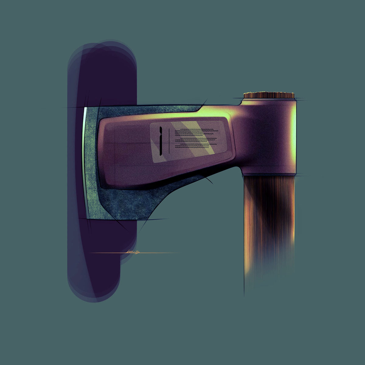 Hand drawn，product design，