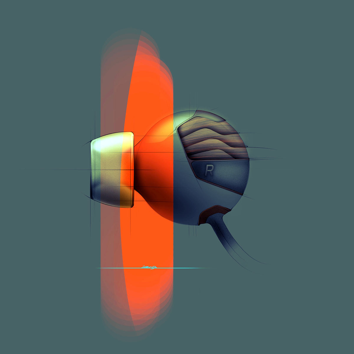 Hand drawn，product design，