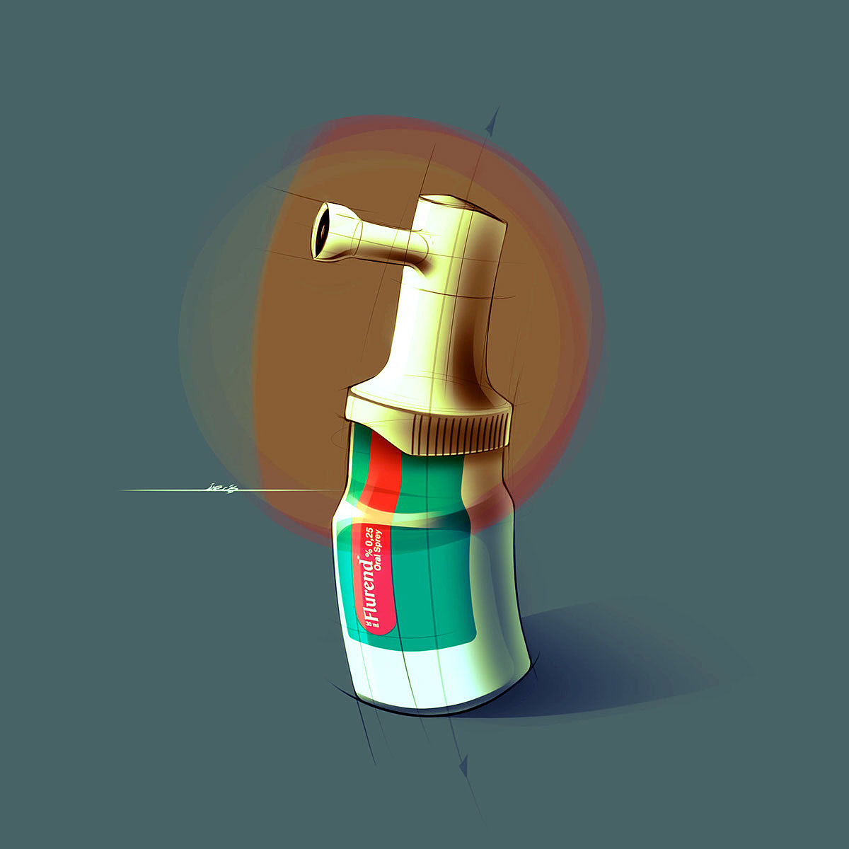 Hand drawn，product design，