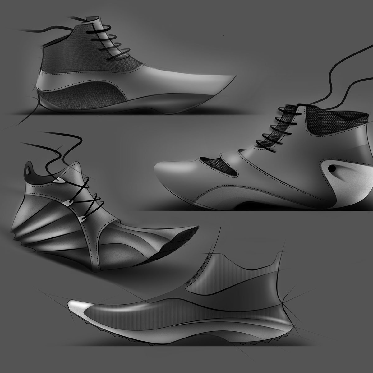 Hand drawn，product design，