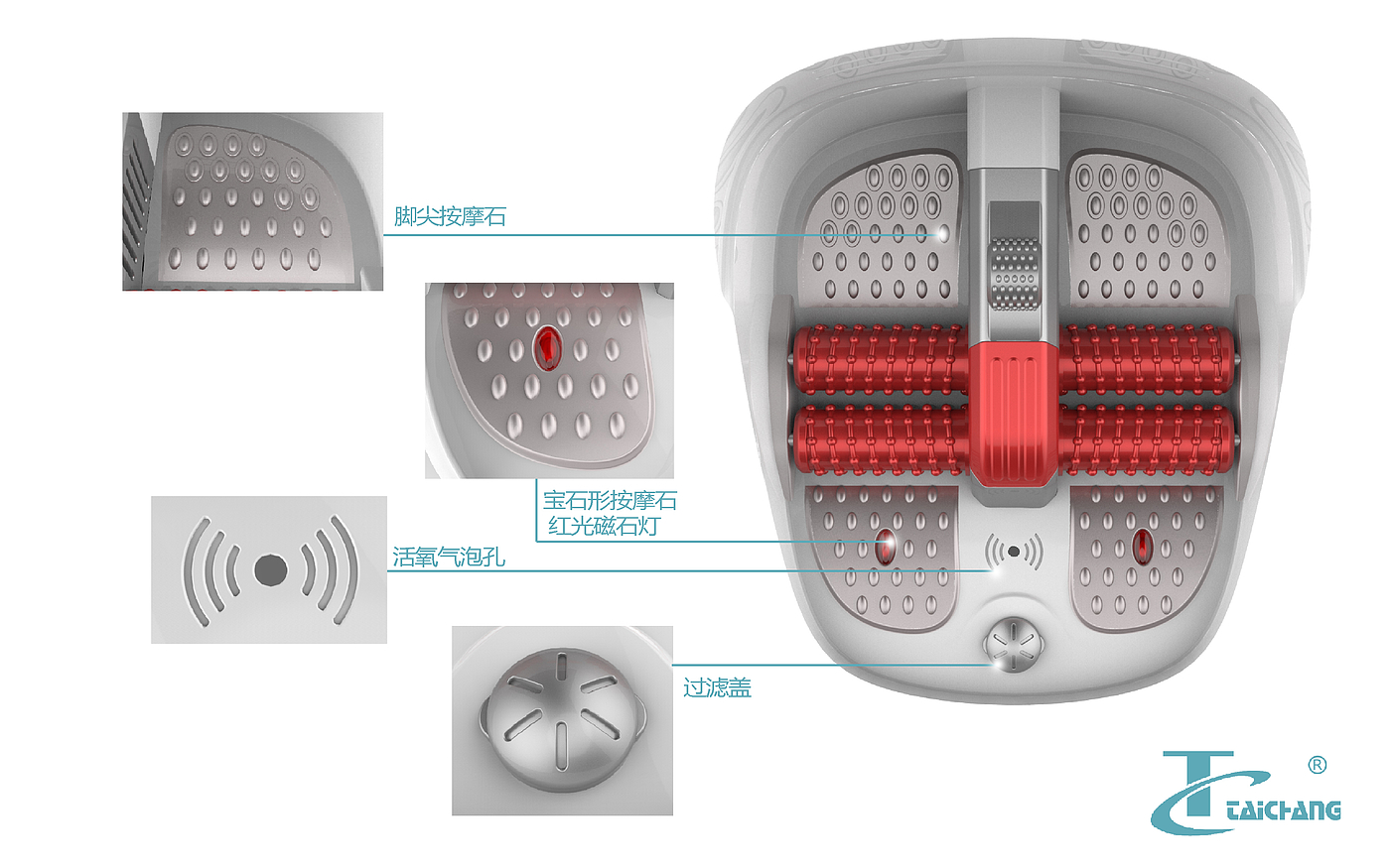 industrial design，Design，Foot bath，Household appliances，