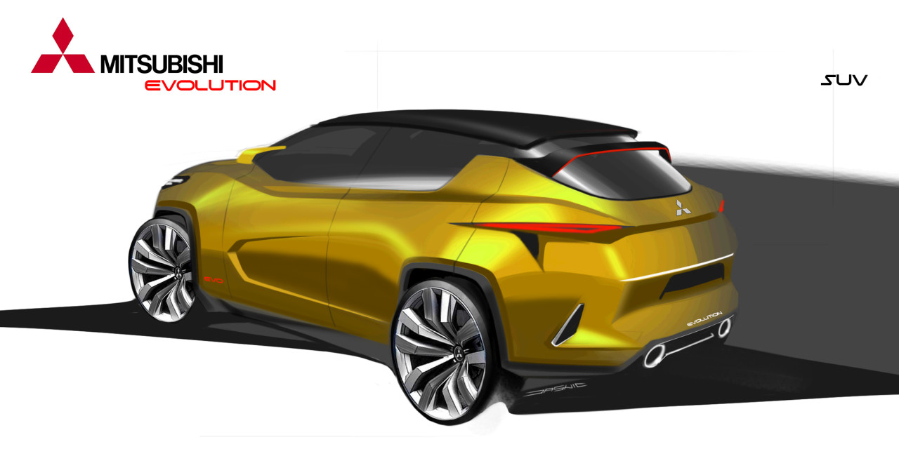 Hand drawn，painting，ps，automobile，outdoors，Travel，