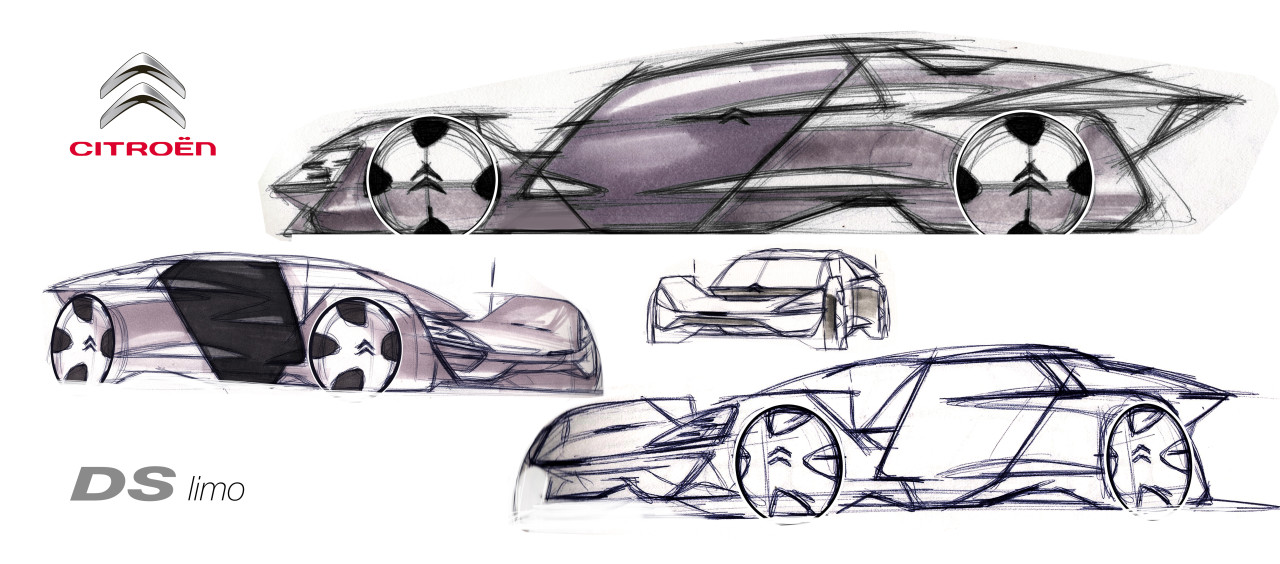 Hand drawn，outdoors，Travel，automobile，ps，