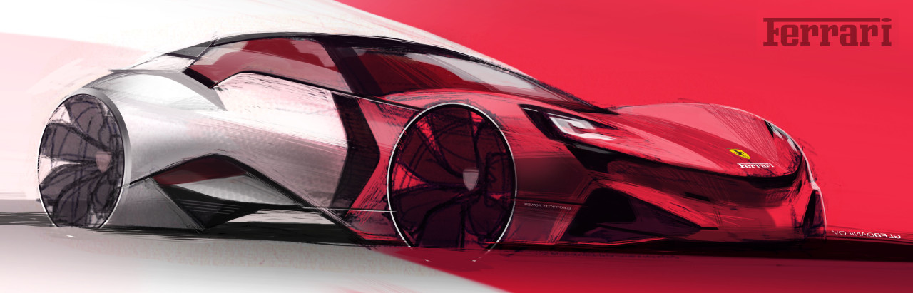 Hand drawn，outdoors，Travel，automobile，ps，