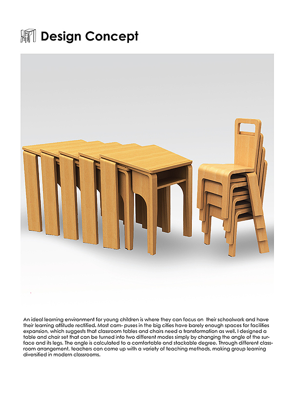 书桌，儿童，学生，椅子，收纳，木，