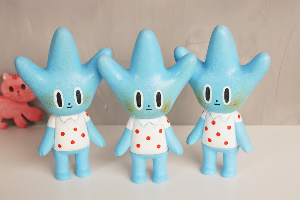 manual，resin，Art toys，Starfish，