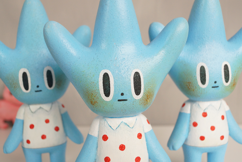 manual，resin，Art toys，Starfish，