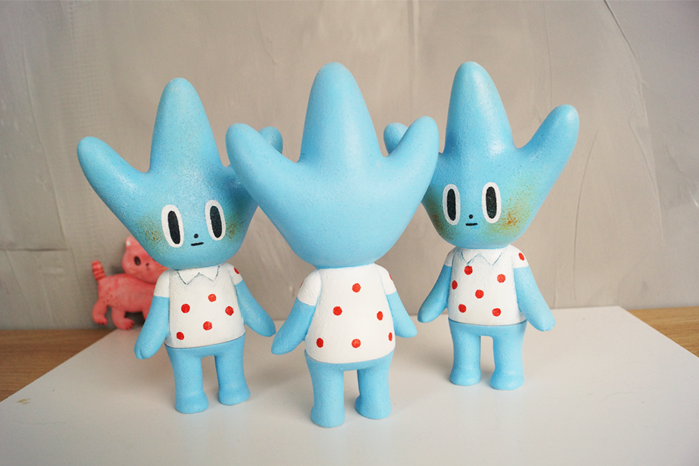 manual，resin，Art toys，Starfish，