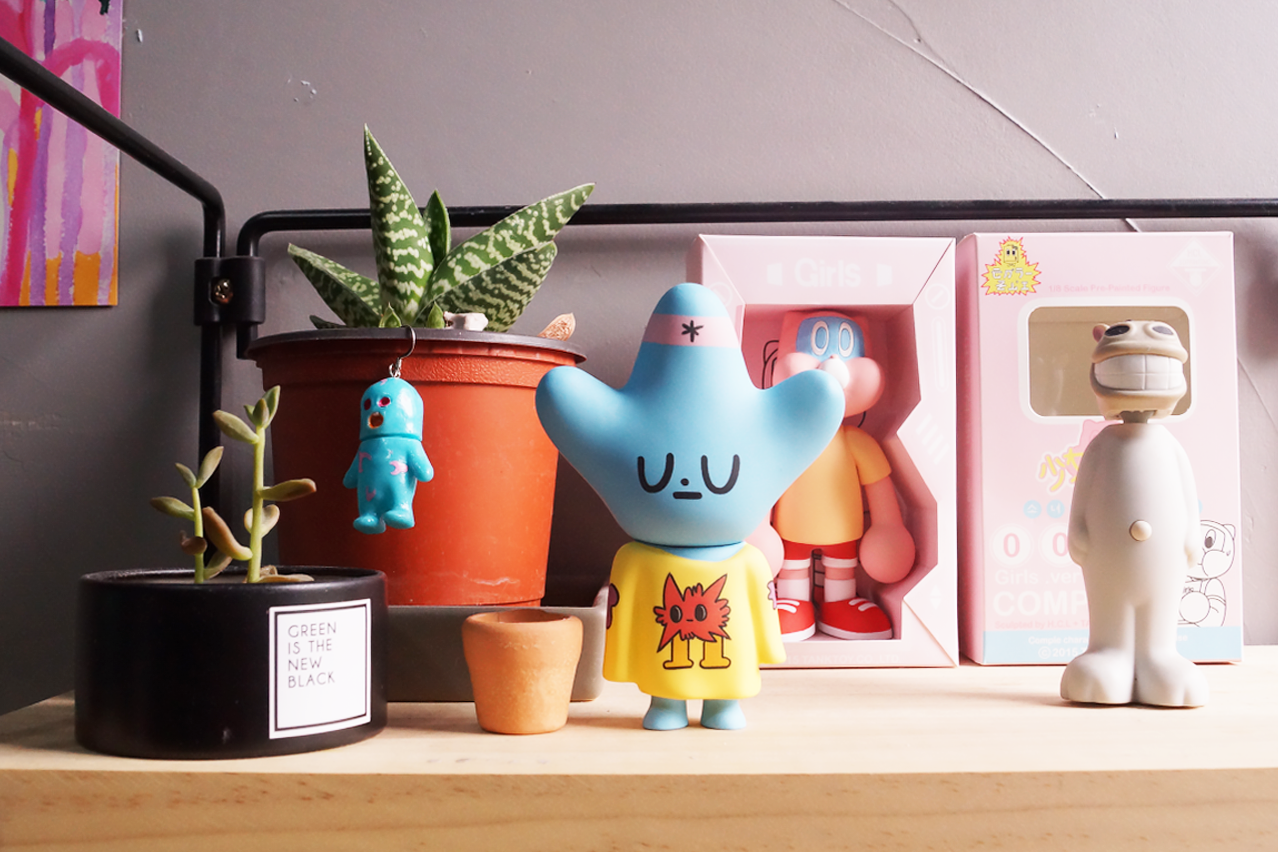 manual，resin，Art toys，Starfish，