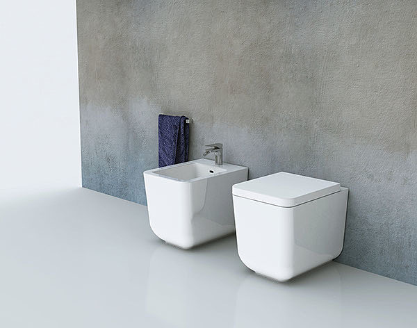 bathroom，concise，closestool，basin，water tank，